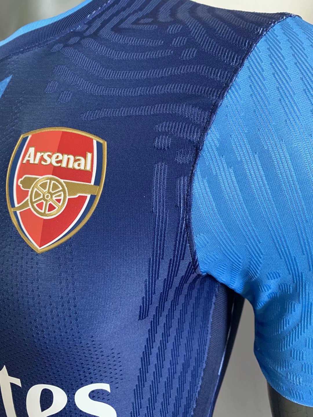 20/21 Arsenal Blue Men Jersey Jersey - Match - Click Image to Close