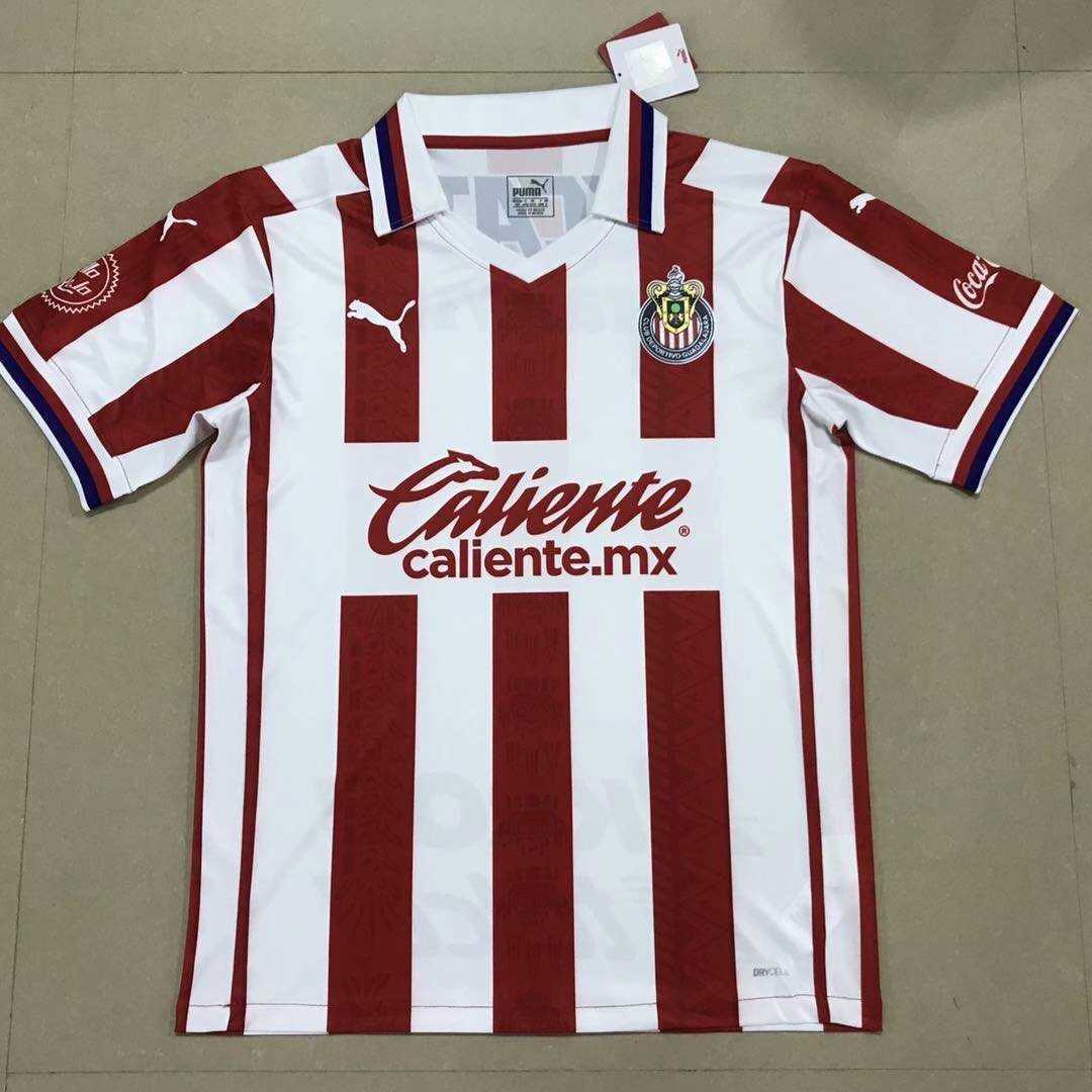20/21 Chivas Home Men Jersey Jersey - Click Image to Close