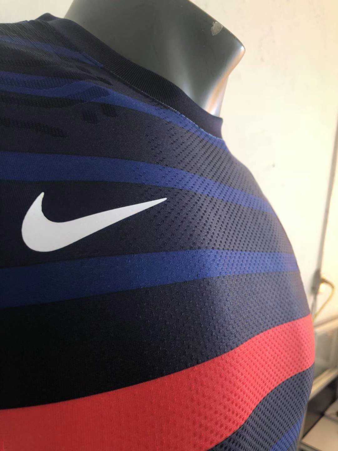 2020 France Home Men Jersey Jersey - Match - Click Image to Close