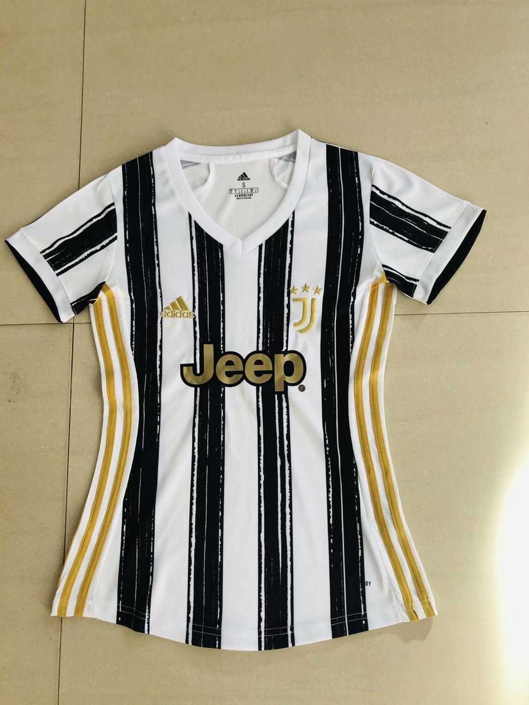 20/21 Juventus Home White Women Jersey Jersey - Click Image to Close
