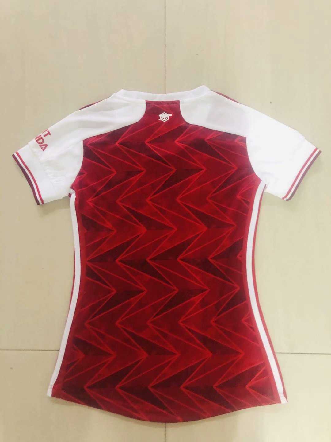 20/21 Arsenal Home Red Women Jersey Jersey - Click Image to Close
