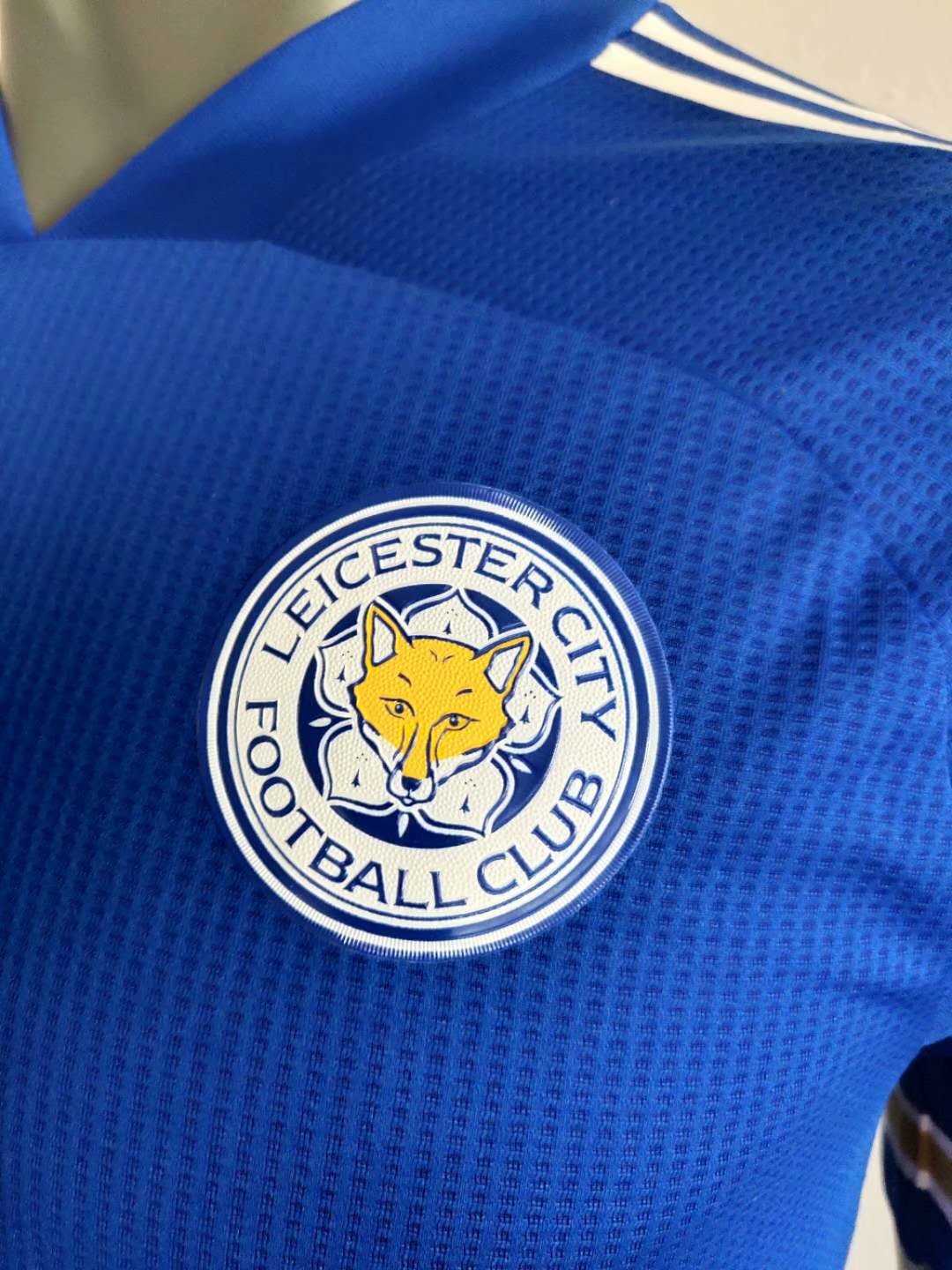 20/21 Leicester City Home Yellow Jersey Men's - Match - Click Image to Close