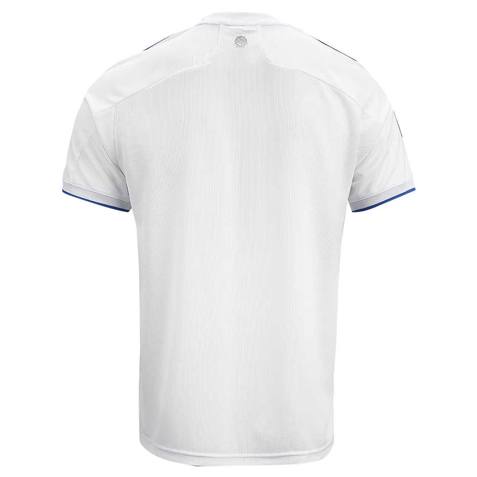 20/21 Leeds United Home White Jersey Men's - Click Image to Close