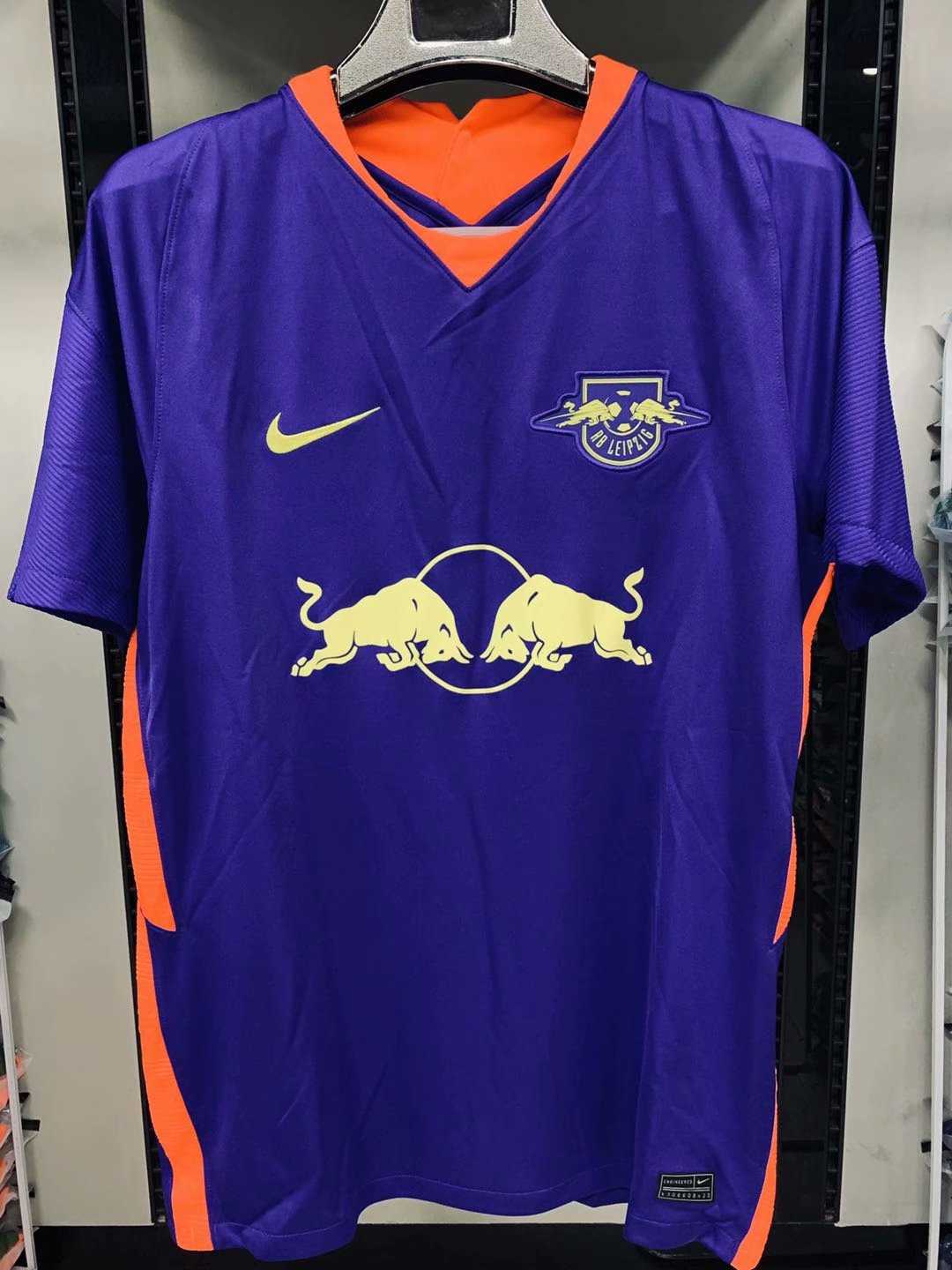 20/21 RB Leipzig Away Blue Jersey Men's - Click Image to Close