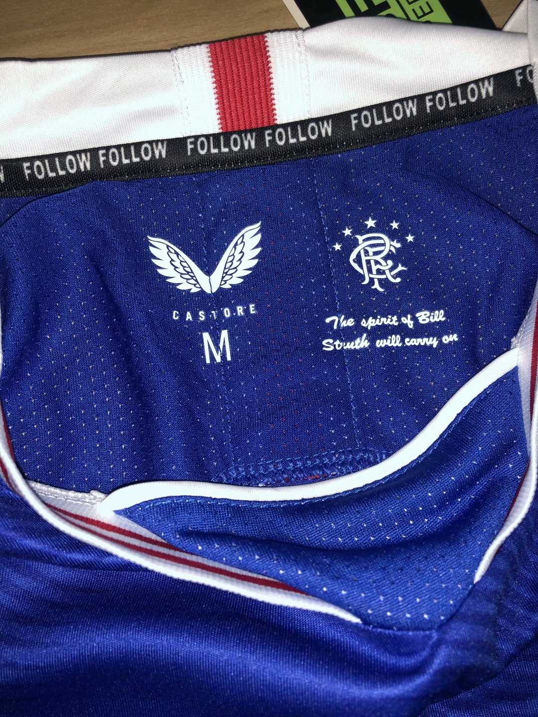 20/21 Rangers Home Blue Jersey Men's - Click Image to Close