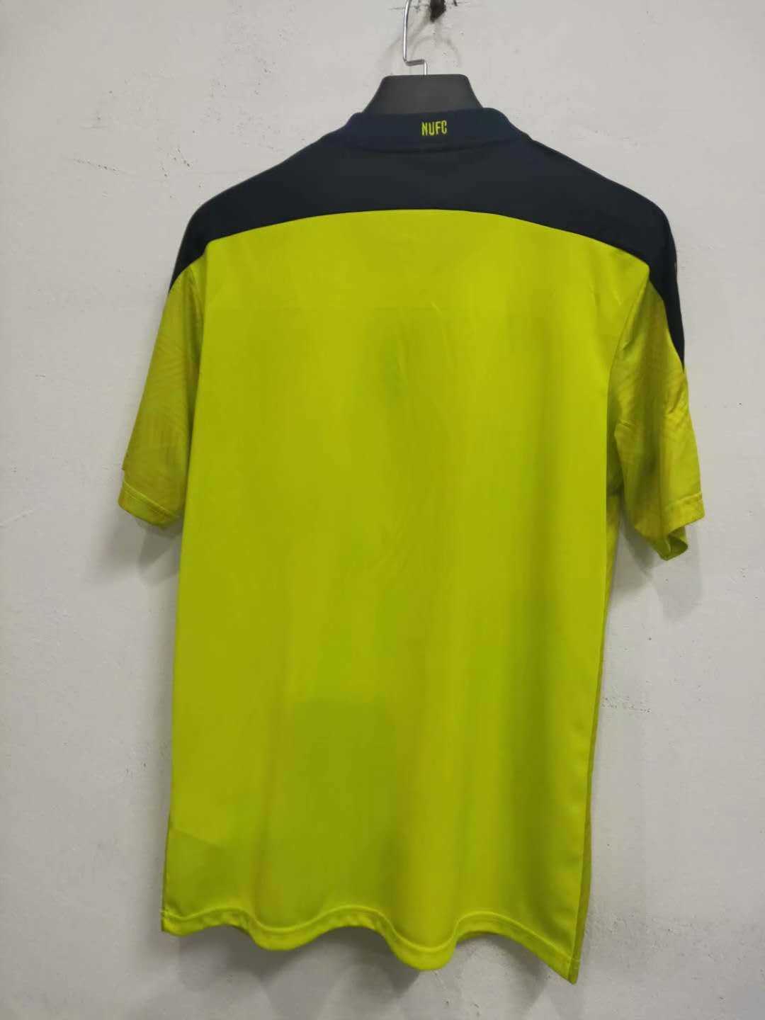 20/21 Newcastle United Away Yellow Jersey Men's - Click Image to Close