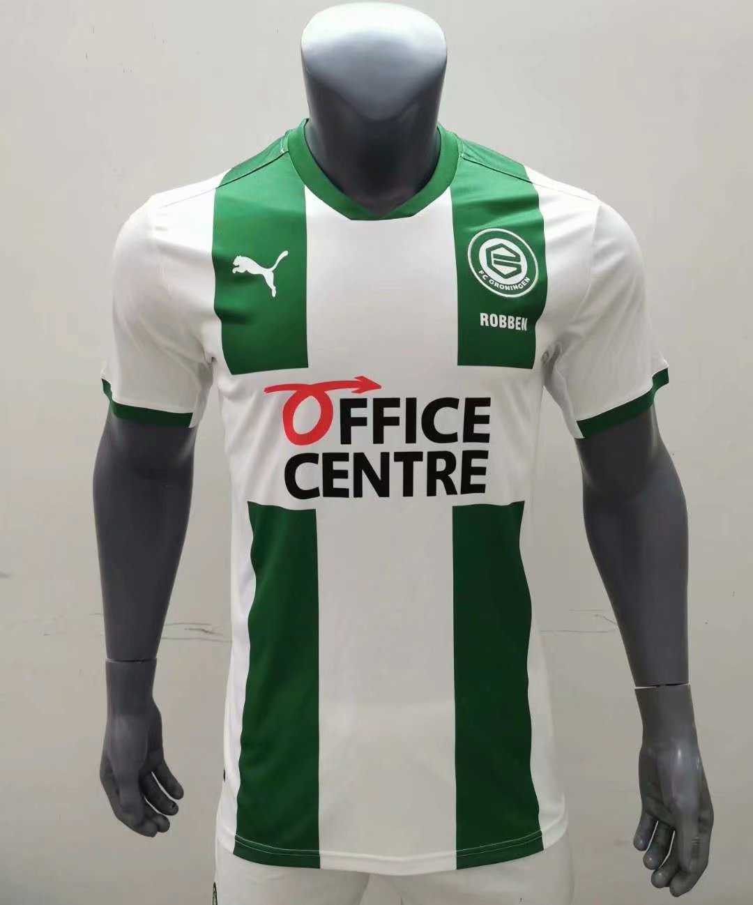 20/21 FC Groningen Home Jersey Men's - Click Image to Close
