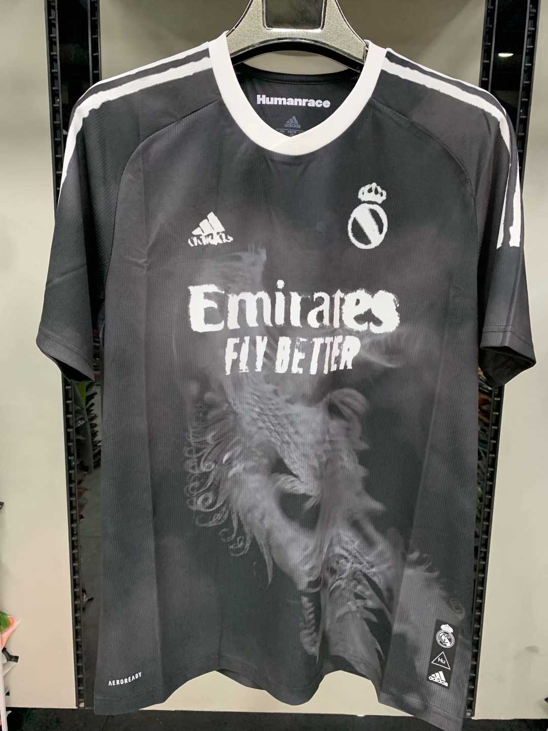 20/21 Real Madrid Human Race Jersey Men's - Click Image to Close