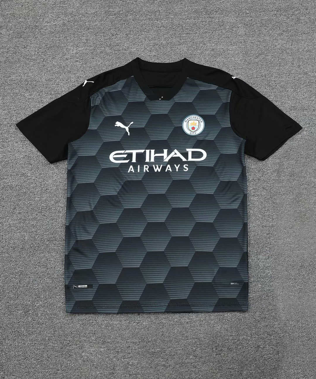 20/21 Manchester City Goalkeeper Black Jersey Men's - Click Image to Close