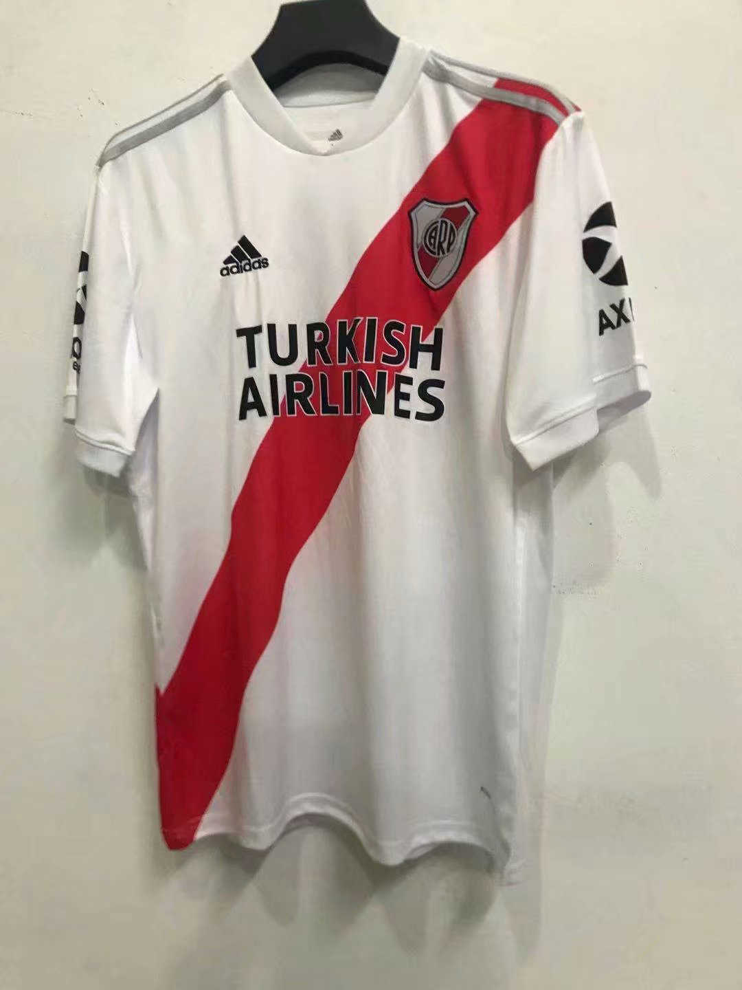 20/21 River Plate Home Jersey Men's - Click Image to Close