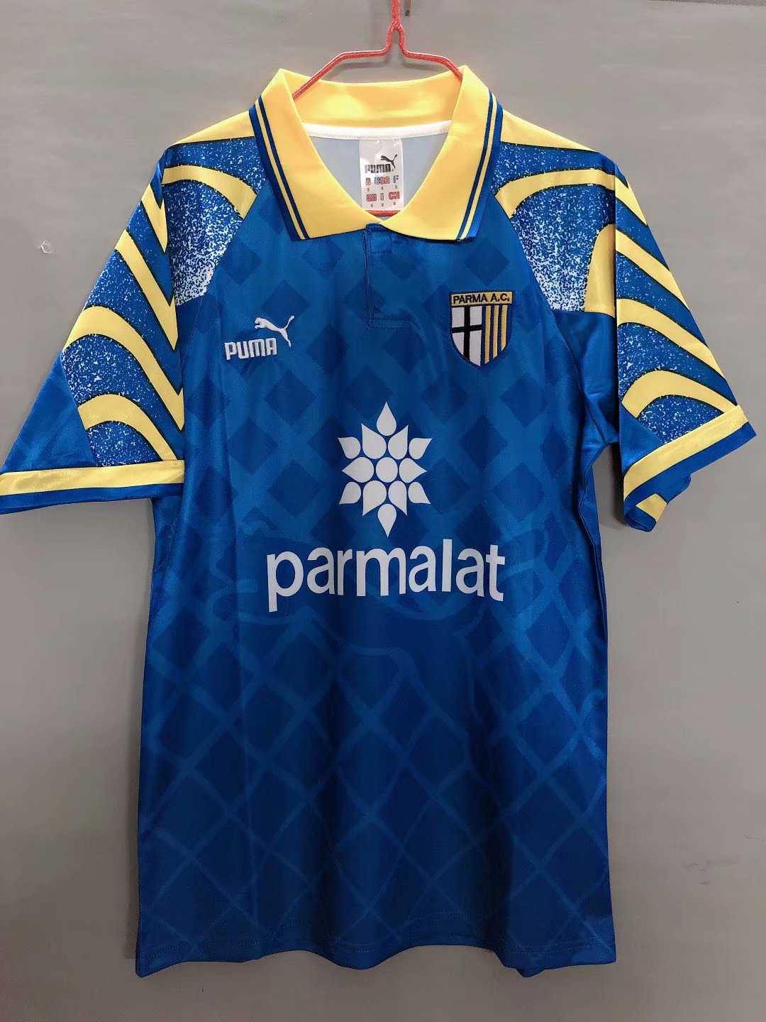 1995-1997 Parma Calcio Retro Away Jersey Men's - Click Image to Close