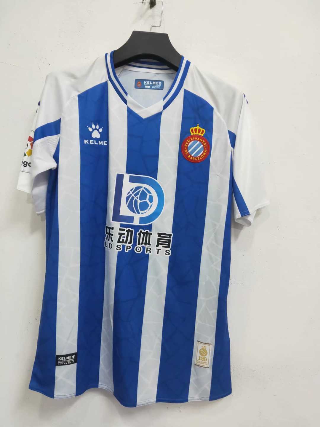 20/21 RCD Espanyol Home Jersey Men - Click Image to Close