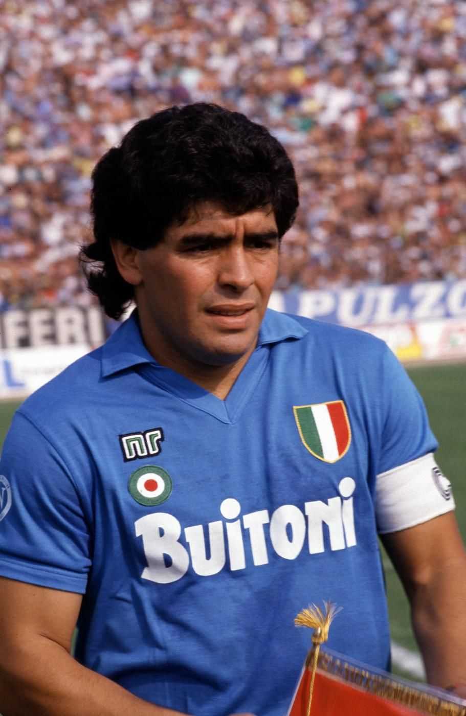1987/88 Napoli Retro Home Jersey Men - Click Image to Close