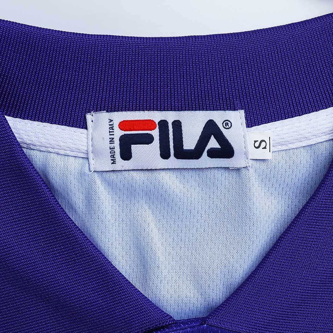 1999-2000 Fiorentina Retro Home Purple Men Jersey Jersey - Click Image to Close
