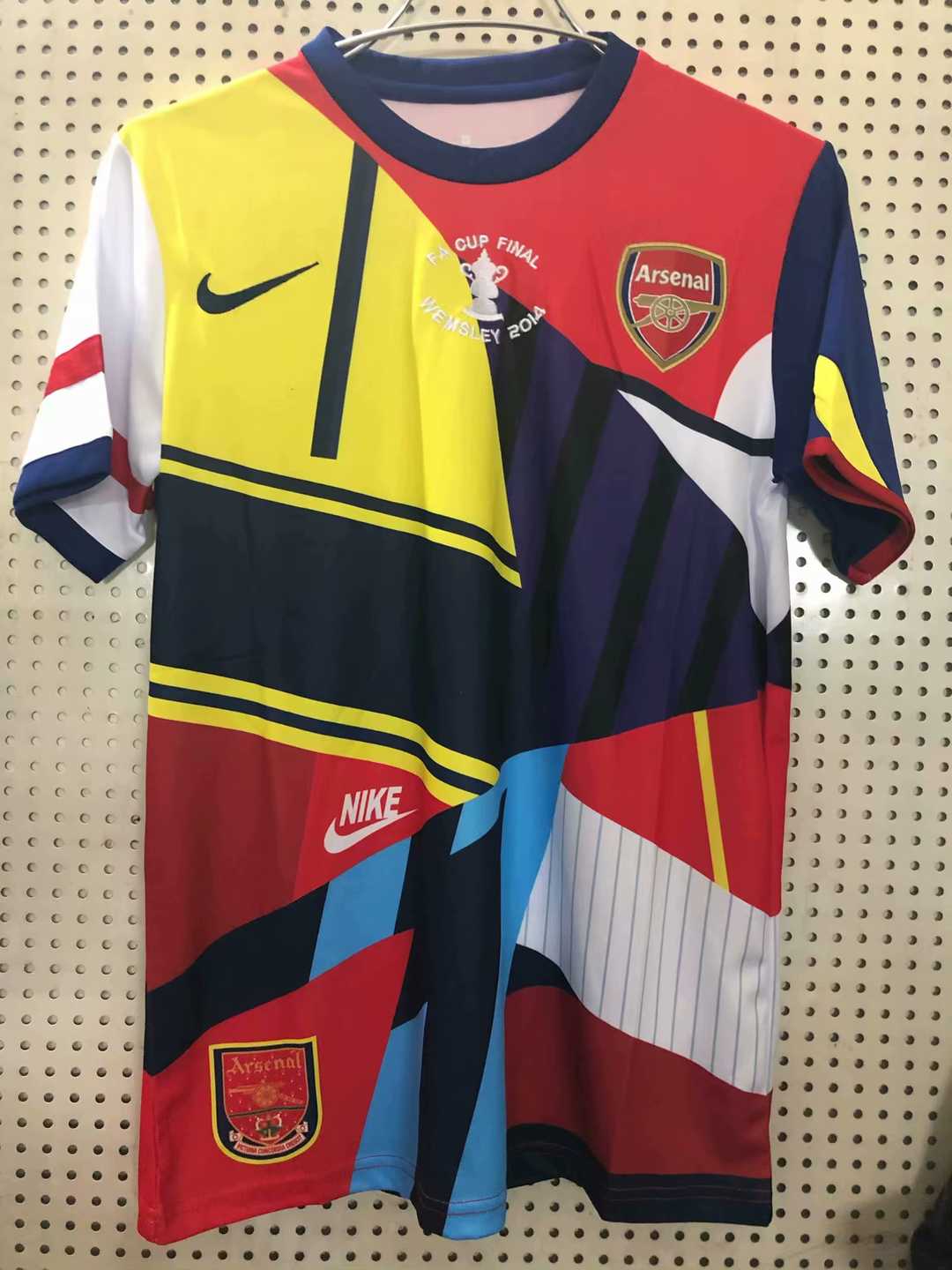 2014 Arsenal FA Cup Final 20 Years Special Edition Men Jersey Jersey - Click Image to Close