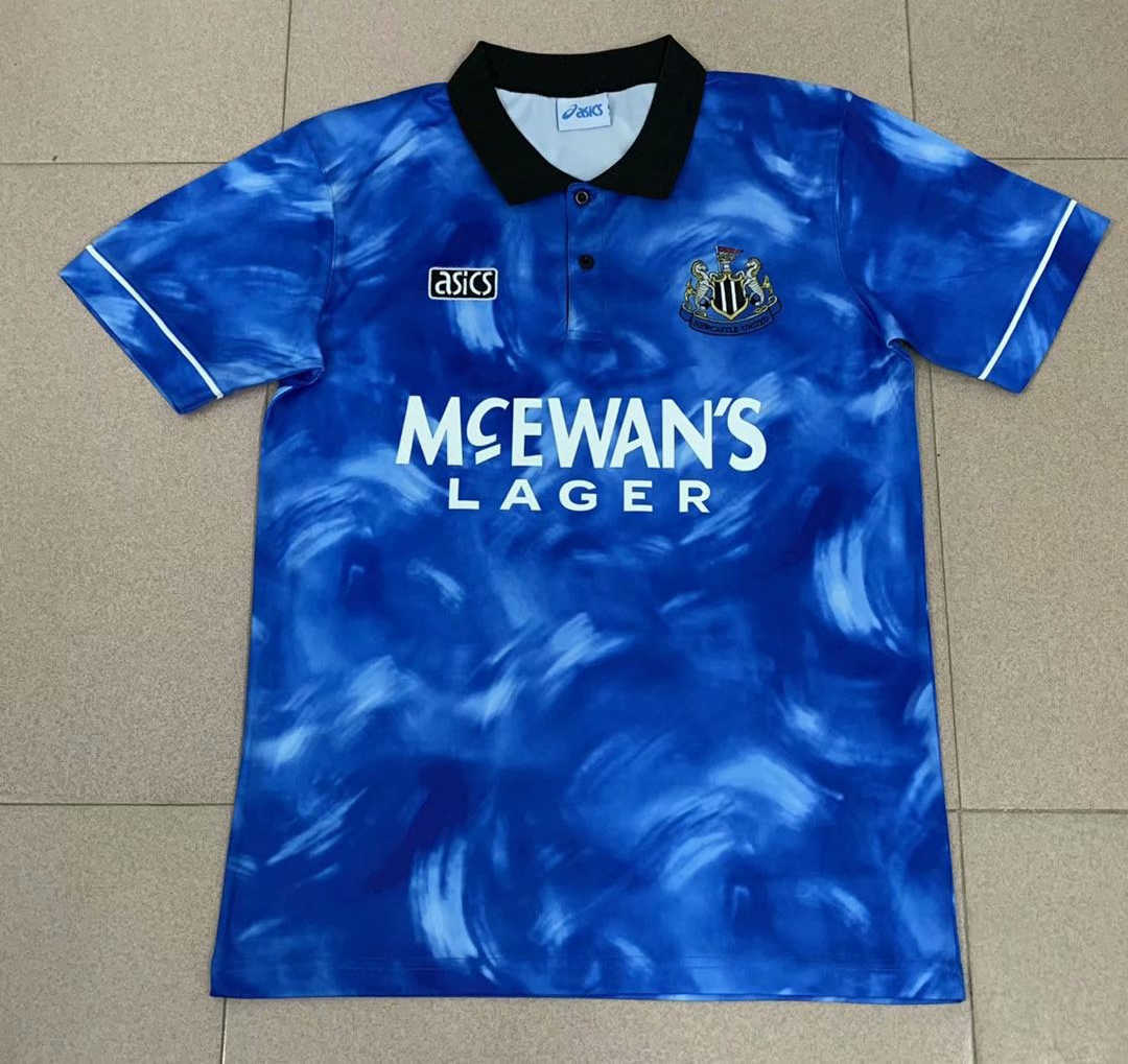 1995 Newcastle United Retro Third Men Jersey Jersey - Click Image to Close