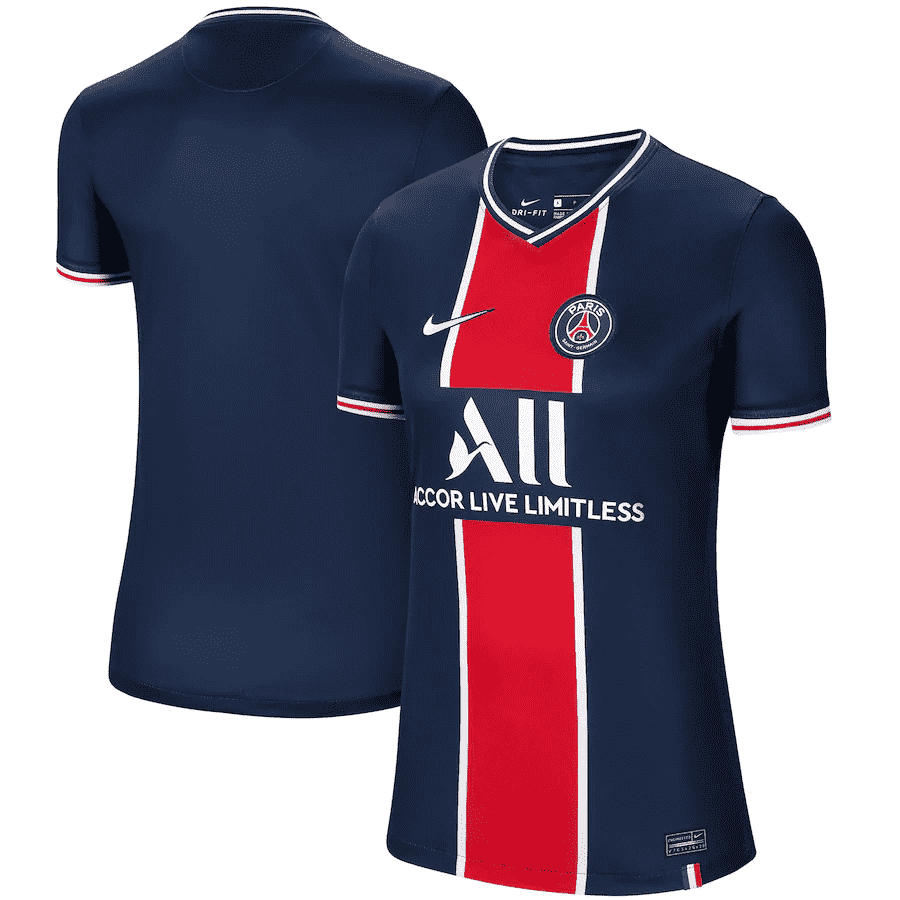 20/21 PSG Home Navy Jersey Women's - Click Image to Close