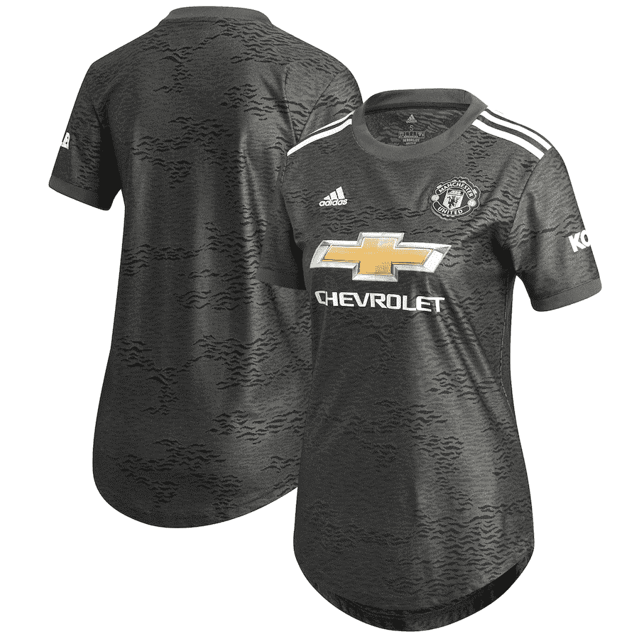 20/21 Manchester United Away Black Jersey Women's - Click Image to Close
