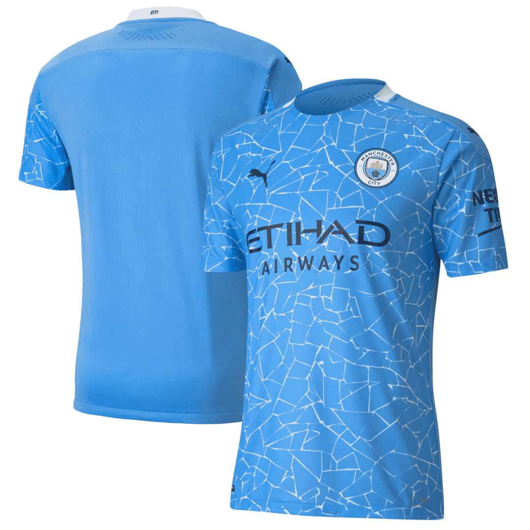 20/21 Manchester City Home Light Blue Men Jersey Jersey - Click Image to Close