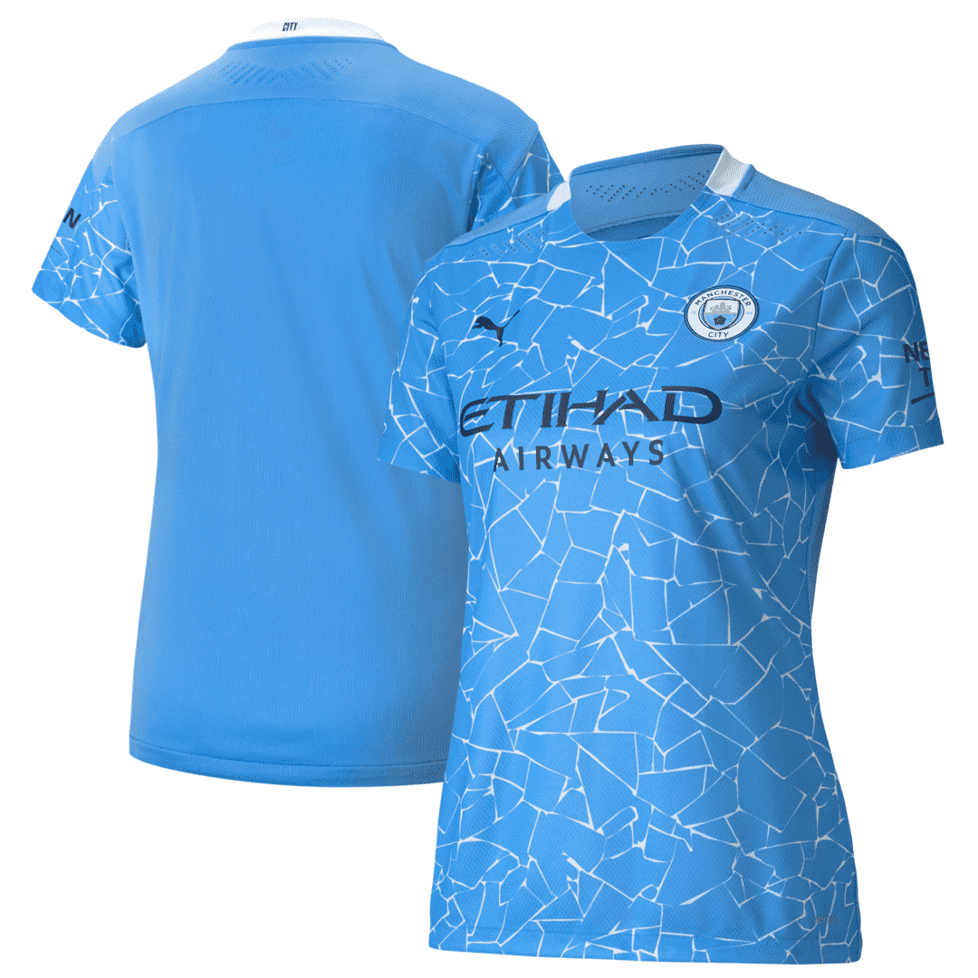 20/21 Manchester City Home Light Blue Women Jersey Jersey - Click Image to Close