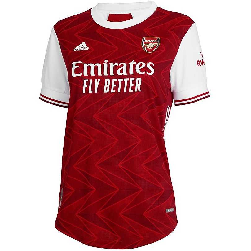 20/21 Arsenal Home Red Jersey Women's - Click Image to Close