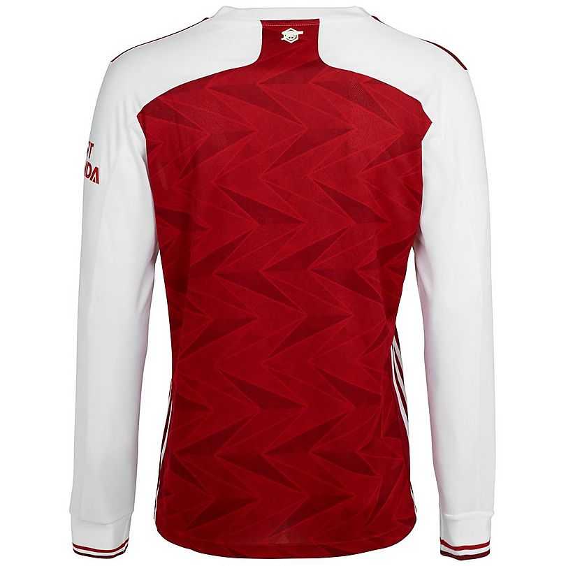 20/21 Arsenal Home Red LS Jersey Men's - Click Image to Close