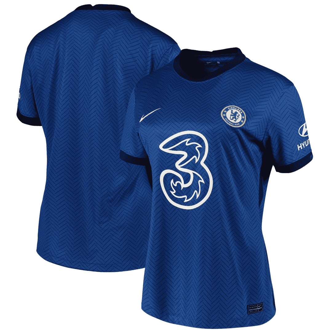 20/21 Chelsea Home Blue Women Jersey Jersey - Click Image to Close