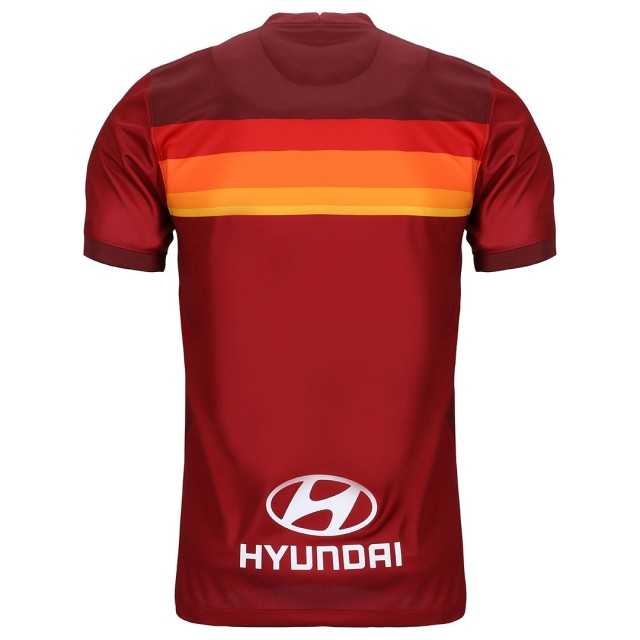 20/21 AS Roma Home Red Jersey Men's - Click Image to Close