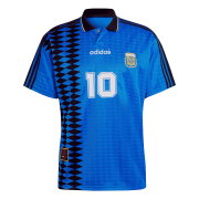 Men's Argentina Retro Away #10 Jersey 1994