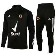 21/22 Wolverhampton Black Half Zip Soccer Training Suit Men's