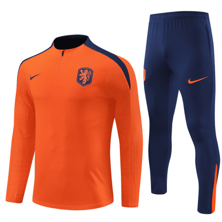 Men's Netherlands Orange Training Set 2024