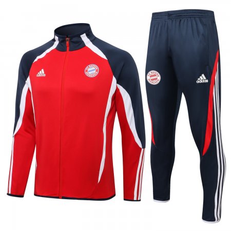 Men's Bayern Munich Teamgeist Red Training Suit Jacket + Pants 21/22