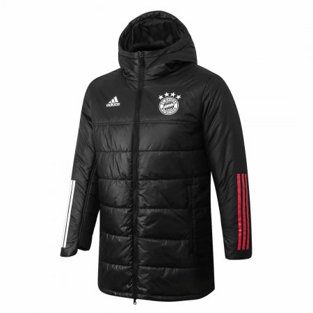 20/21 Bayern Munich Black Soccer Winter Jacket Men's