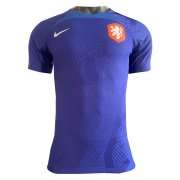 Men's Netherlands Pre-Match Blue Training Jersey 2022 #Match
