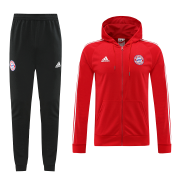 Men's Bayern Munich Red Jacket + Pants Set 22/23 #Hoodie