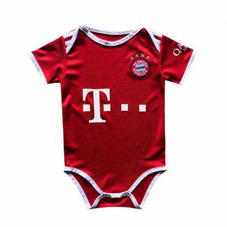 20/21 Bayern Munich Home Red Baby Infant Crawl Jersey Jersey