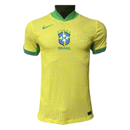 Men's Brazil Home Copa America Jersey 2024 #Player Version
