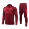 Men's Manchester United Red Training Sweatshirt + Pants Set 23/24