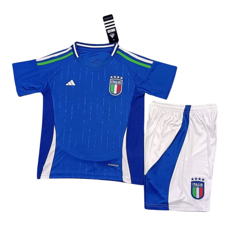 Kid's Italy Home EURO Jersey + Short Set 2024