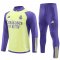 Men's Real Madrid Yellow - Purple Training Set 23/24