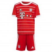 Kid's Bayern Munich Home Jersey + Short Set 22/23