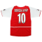 Men's Arsenal Home Jersey 2002/2004 #Retro Bergkamp #10