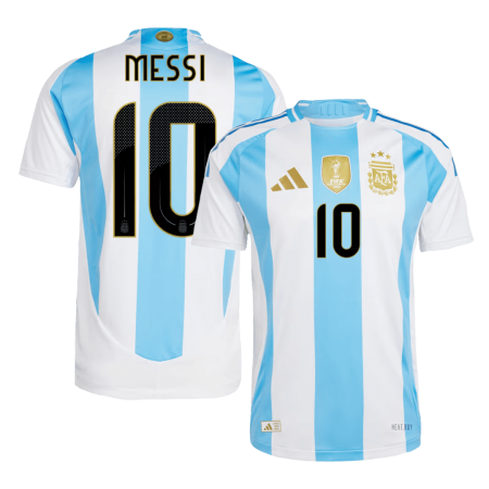 Men's Argentina Home Player Version Copa America Jersey 2024 #MESSI #10
