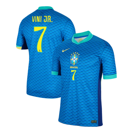 Men's Brazil Away Copa America Jersey 2024 #VINI JR. #7