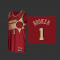 Men's Phoenix Suns X Arizona Diamondbacks Crossover Series Crimson Jersey 23/24 #Devin Booker