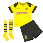 Borussia Dortmund 18/19 Cup Home Yellow Kids Jersey+Short+Socks