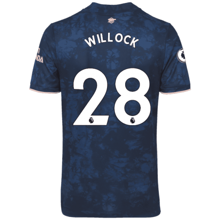 20/21 Arsenal Third Navy Men's Jersey WILLOCK #28
