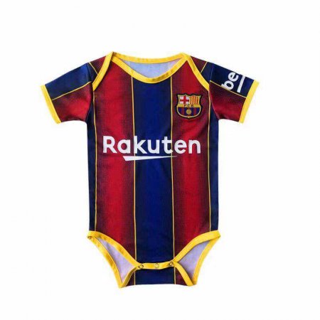 20/21 Barcelona Home Red&Blue Stripes Baby Infant Crawl Jersey Jersey