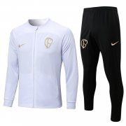 Men's Corinthians White Training Jacket + Pants Set 23/24