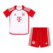 Kid's Bayern Munich Home Jersey + Short Set 23/24